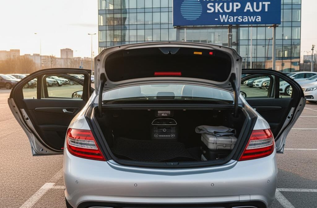 Przygotowanie samochodu do sprzedaży w auto skupie.