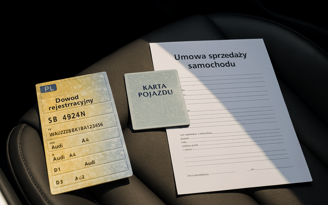 Najważniejsze dokumenty przy sprzedaży auta w auto skupie